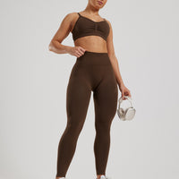Define 2.0 Seamless Scrunch Leggings | Cocoa