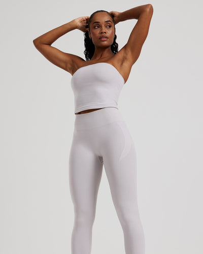 Define 2.0 Seamless Longline Bandeau Bra | Steel Grey