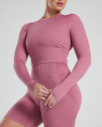 Motion Seamless Long Sleeve Midi Top | Heather Rose