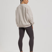 Comfort Oversized Crew Neck | Stone