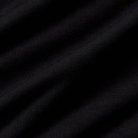 Smooth Contour Midi Square Neck Tank | Black