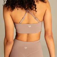 Essential Bandeau Convertible Bra | Mauve Taupe