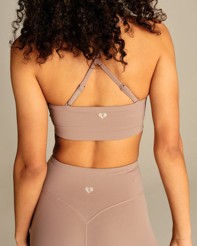 Essential Bandeau Convertible Bra | Mauve Taupe