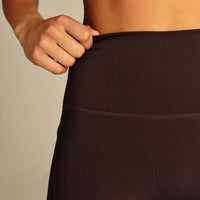 Essential High Waist Cycling Shorts with Pockets | Cafe Noir
