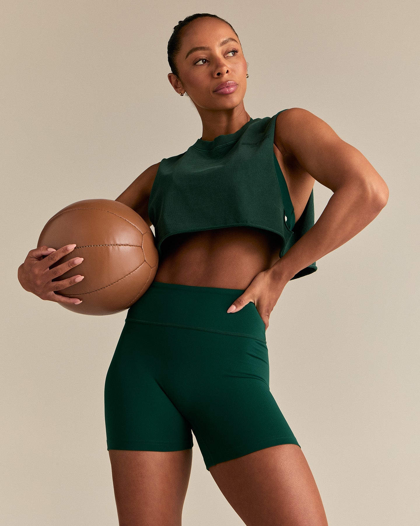 Comfort Drop Armhole Tank | Vintage Emerald