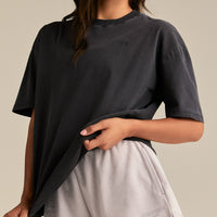 Comfort Summer Sweat Squad Graphic T-Shirt | Vintage Black