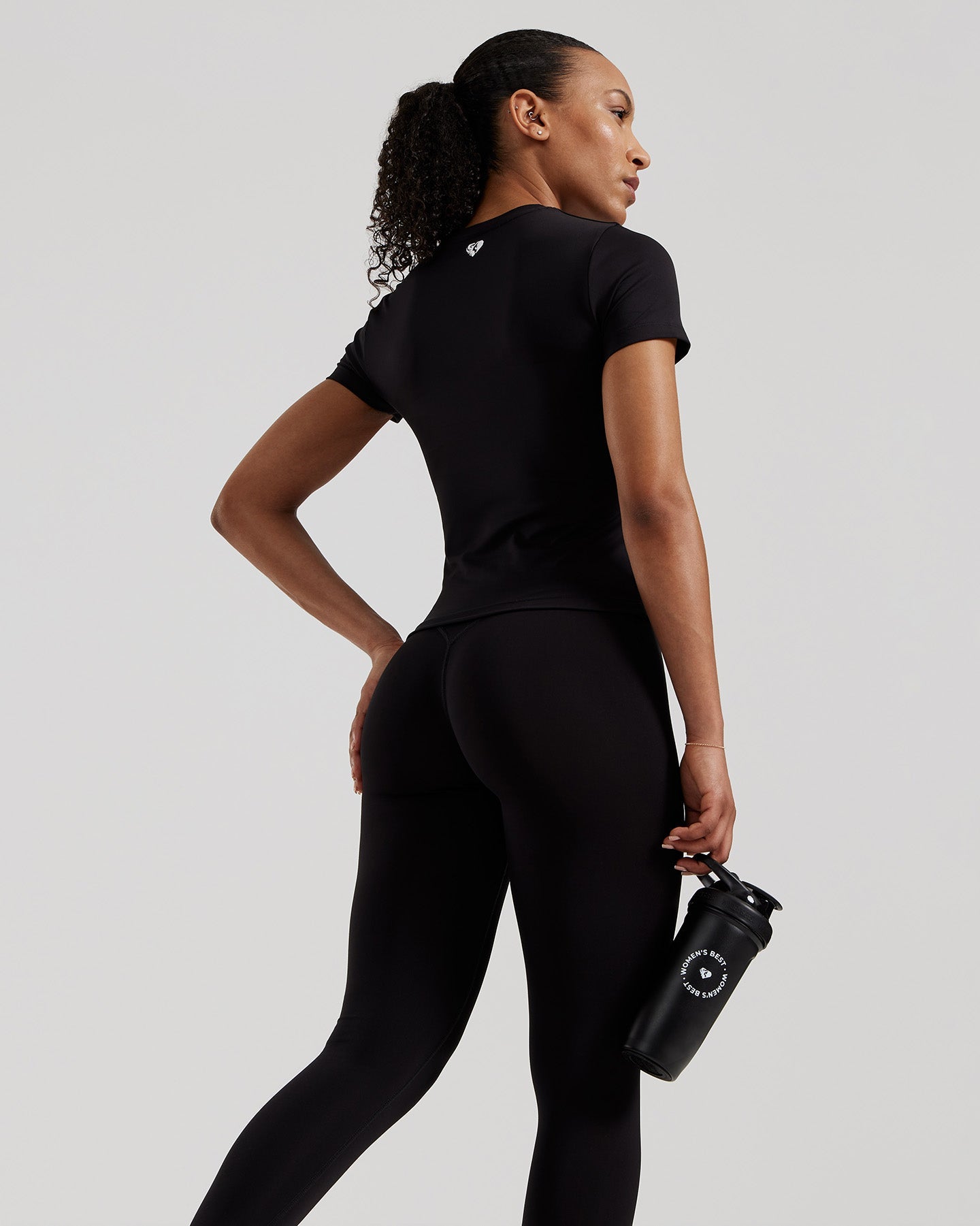 Essential High Waist Leggings | Black