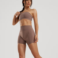 Define 2.0 Seamless Bandeau Bra | Mocha