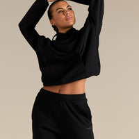 Comfort Oversized Hook Up Hoodie | Black