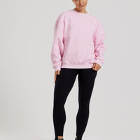 Comfort Oversized Crew Neck | Quartz