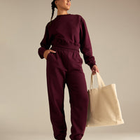 Comfort Joggers | Merlot