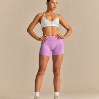 Define 2.0 Scrunch V-Neck Bra | White