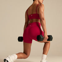 Essential High Waist Shorts | Strawberry Kiss