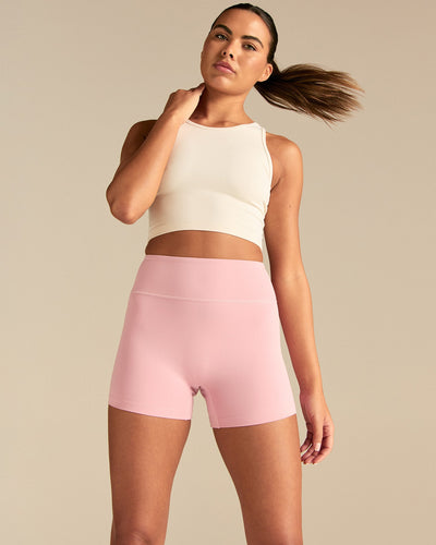 Essential Crop Tank Top | Coconut White