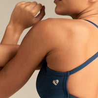 Define 2.0 Cross Back Bra | True Navy