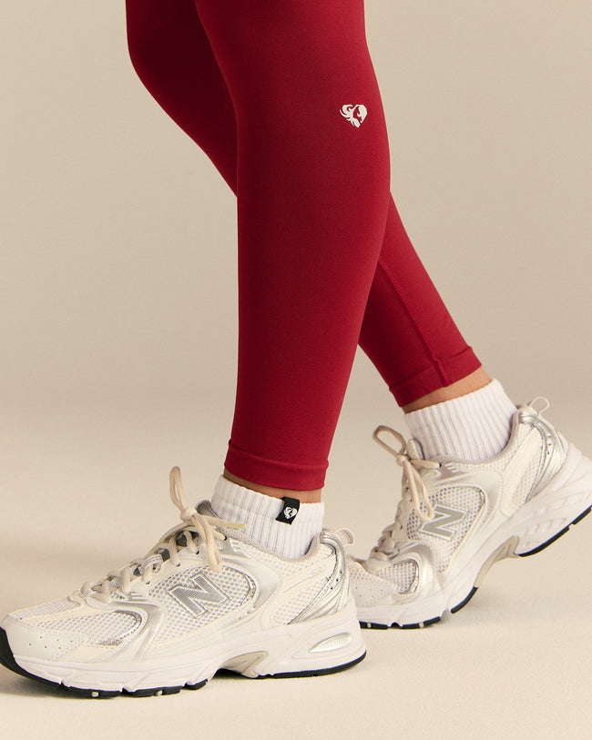 Define 2.0 Seamless Scrunch Leggings | True Red