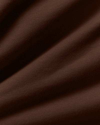 Comfort Oversized Wellness Short Sleeve T-Shirt | Cocoa Powder (5/6)