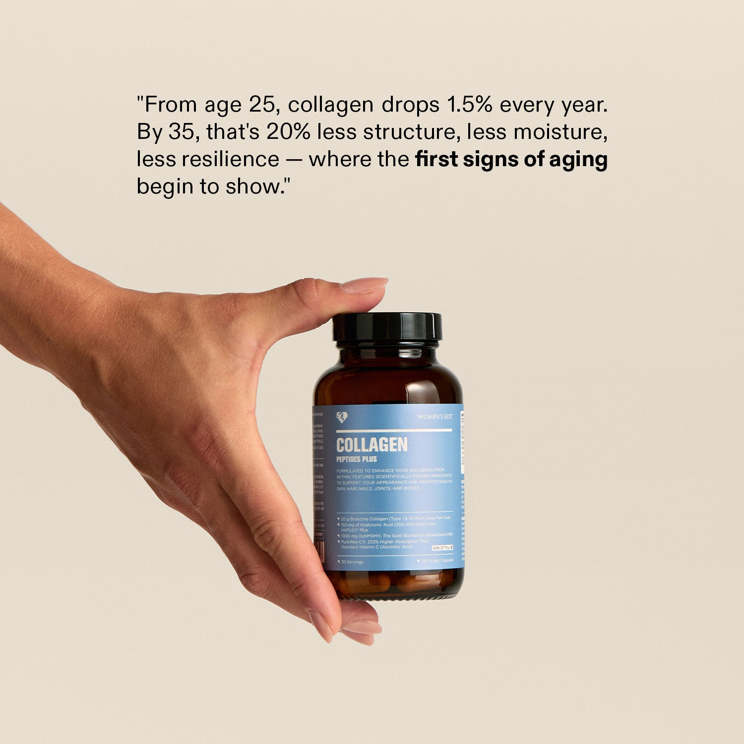 Collagen Peptides Plus+ Capsules