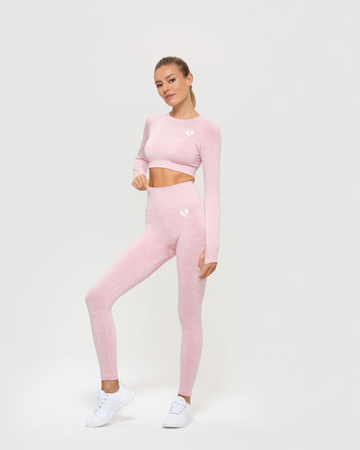 Gymshark dusky hot sale pink marl