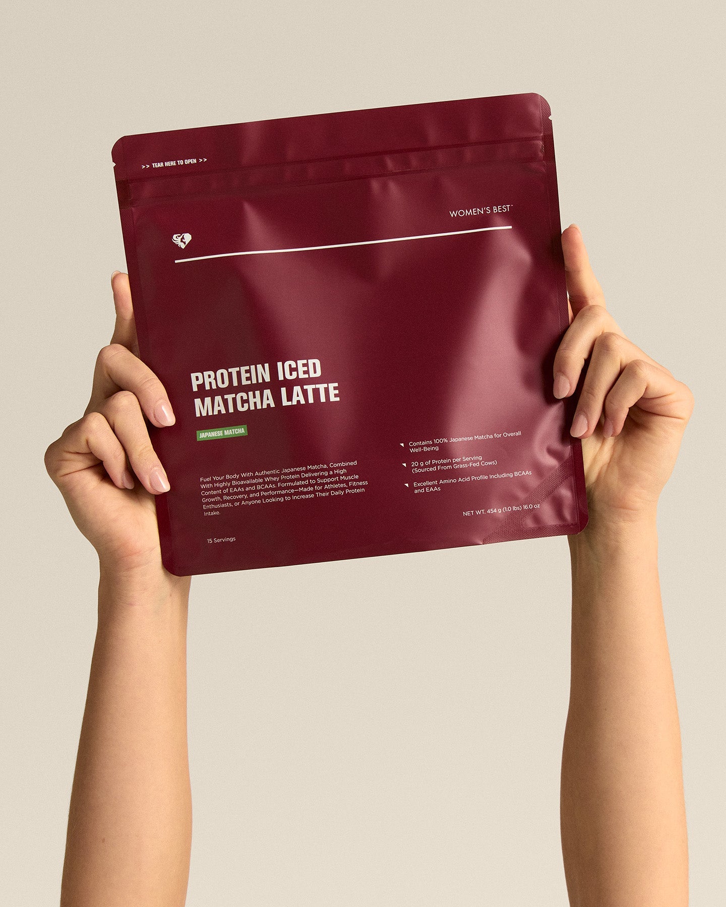 Protein Iced Matcha Latte