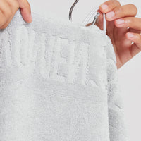 Small Sweat Towel | Silver Grey