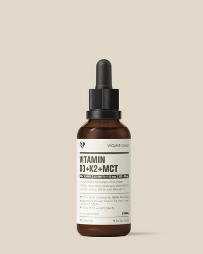 Vitamin D3 + K2 + MCT Liquid Drops (10,000IU)