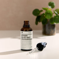 Vitamin D3 + K2 + MCT Liquid Drops (5,000IU)