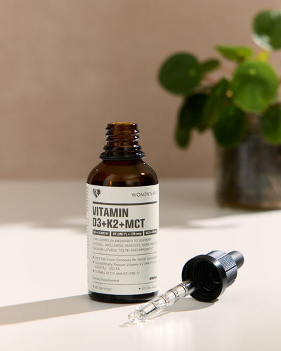 Vitamin D3 + K2 + MCT Liquid Drops (5,000IU)