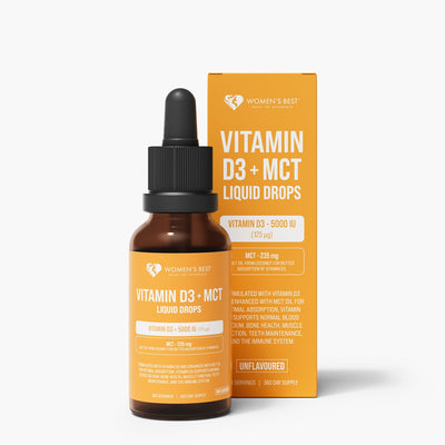 Vitamin D3 + MCT 5000IU Liquid Drops