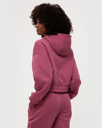 Comfort Cropped Hoodie | Canyon Rose