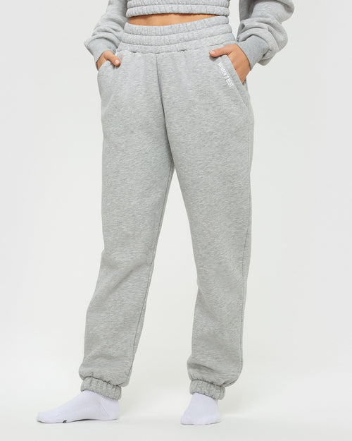 Grey cuffed joggers womens online