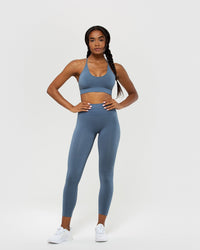 Define Scrunch Seamless 7/8 Leggings | Smoke Blue