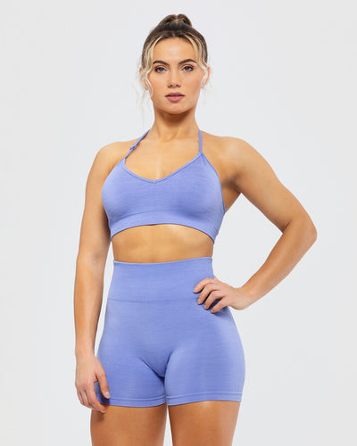 Define Seamless Halter Neck Bra | Violet