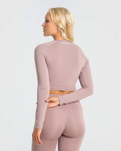 Gymshark long sleeve sale ribbon crop top