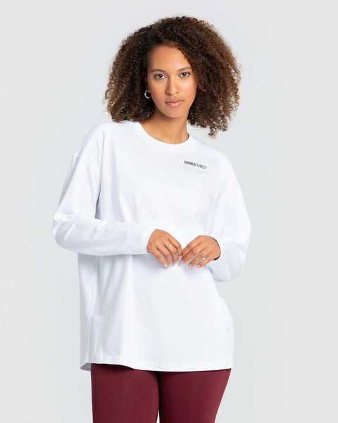 Women's White Oversized Tie-Up Shirt with Statement Sleeves main image 0