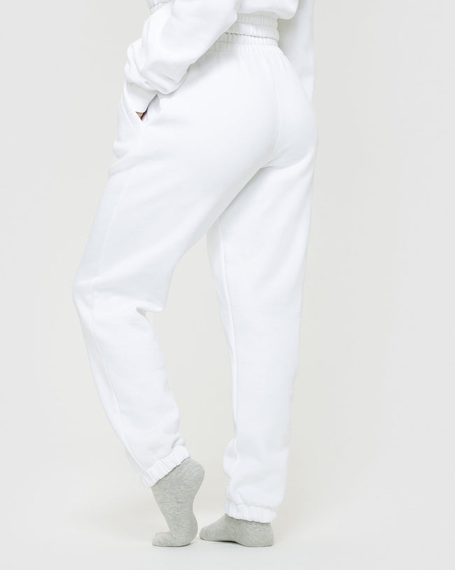 Womens white jogger sweatpants new arrivals