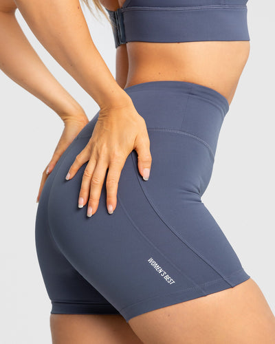 Grey flowy shorts sale