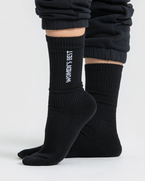 Crew Socks (1PK) | Black