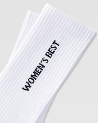 Crew Socks (1PK) | White